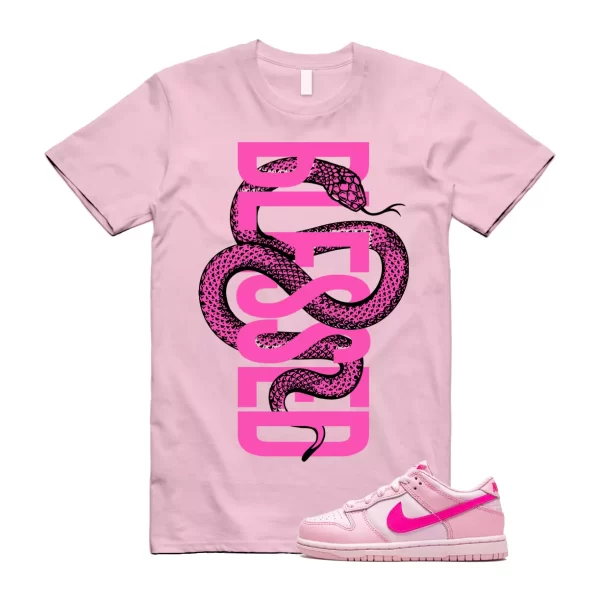 Dunk Triple Pink Valentines Day Low GS Light Soft Prime 1 T Shirt Match SNAKEBLS Jezsport.com