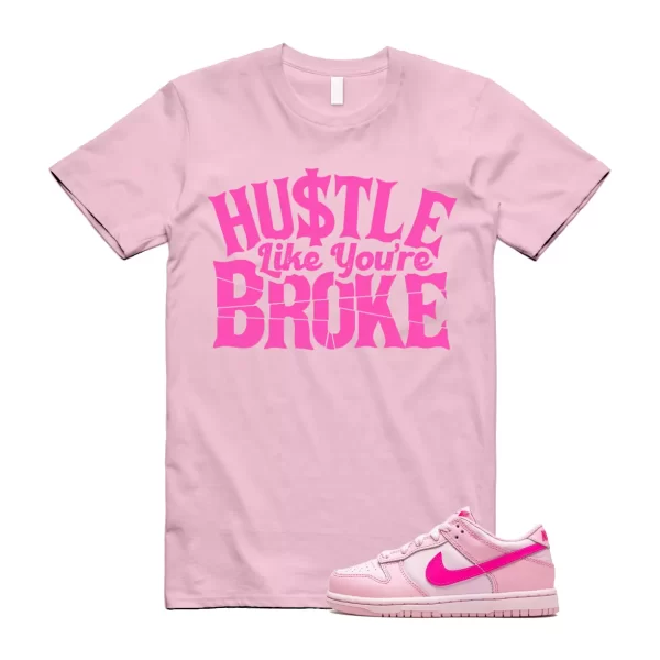 Dunk Triple Pink Valentines Day Low GS Light Soft Prime 1 T Shirt Match BROKE Jezsport.com