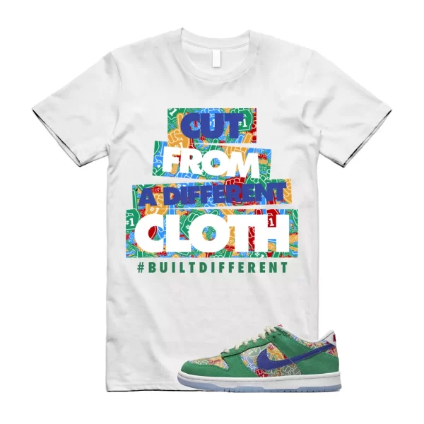 CLOTH T Shirt to match N Dunk Low Foam Finger Big Kids Stadium Green White Univ Jezsport.com