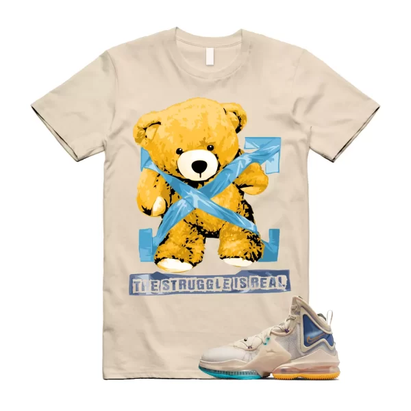 STRUG T Shirt to match Lebron 19 Pearl Game Royal White University Gold Jezsport.com