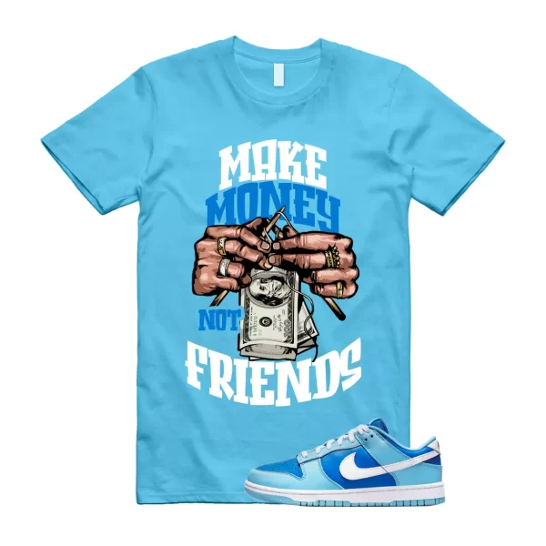 MM T Shirt for Dunk Low Argon Blue Flash Marina Dutch UNC University VaporMax ,DJ6188-400 Jezsport.com