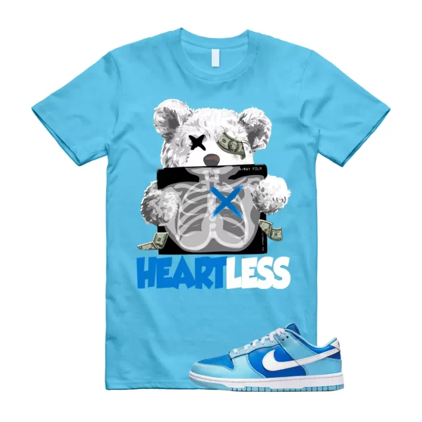 HEART T Shirt for Dunk Low Argon Blue Flash Marina Dutch UNC University VaporMax Jezsport.com