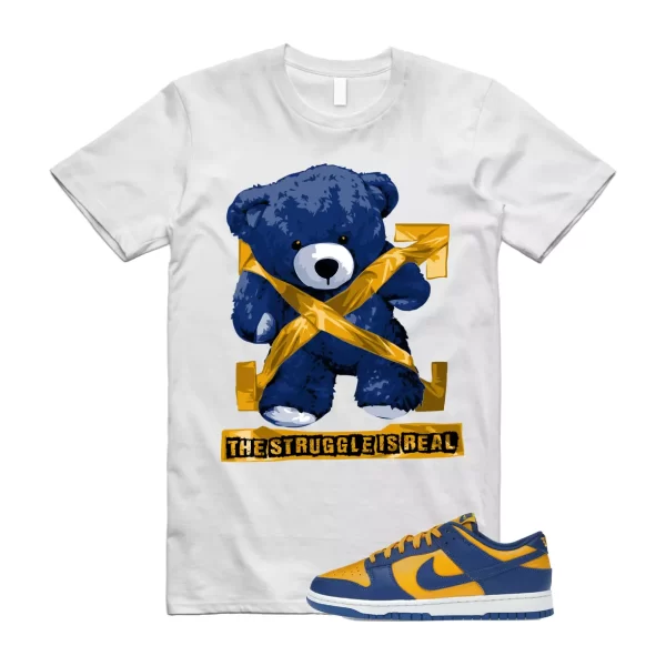 STRUG T Shirt for Dunk Low Blue Jay University Yellow Michigan 1 UCLA Gold Jezsport.com