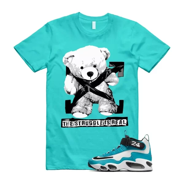 STRUG T Shirt for Air Griffey Max 1 Aquamarine Teal Aqua Freshwater 24 Jezsport.com