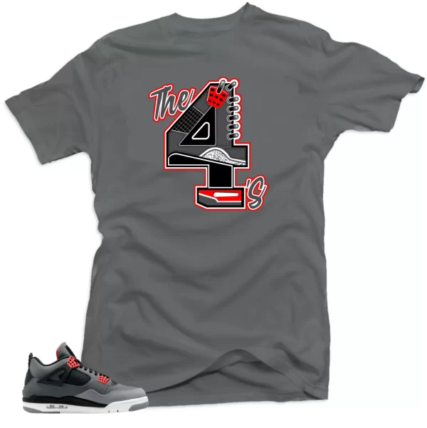 Shirt To Match Jordan 4 Infrared Volt -The 4's Sneaker Match Shirts Jezsport.com