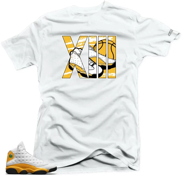 Shirt To Match Jordan 13 Del Sol - XIII Sneaker Tees Jezsport.com