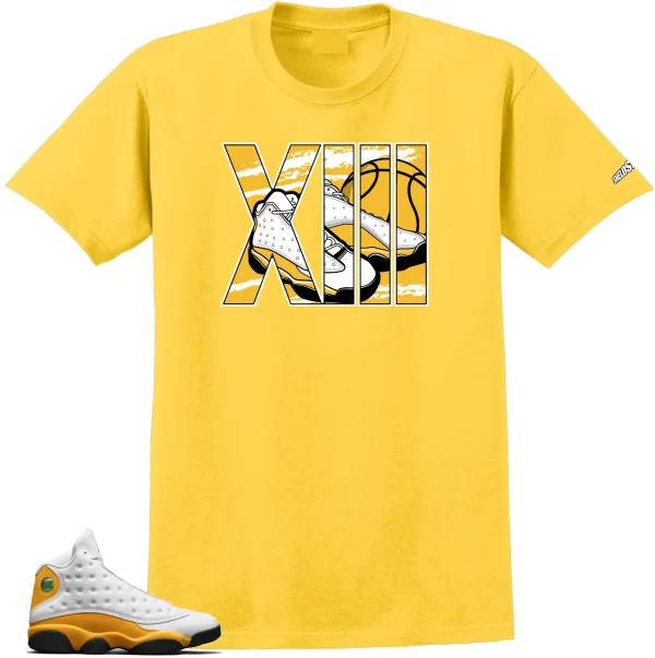 Shirt To Match Jordan 13 Del Sol - XIII Sneaker Tees Jezsport.com