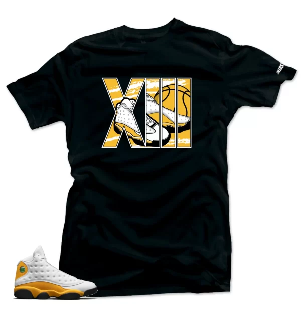 Shirt To Match Jordan 13 Del Sol - XIII Sneaker Tees Jezsport.com