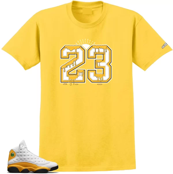 Shirt To Match Jordan 13 Del Sol -Dripping 23 Sneaker Tees Jezsport.com