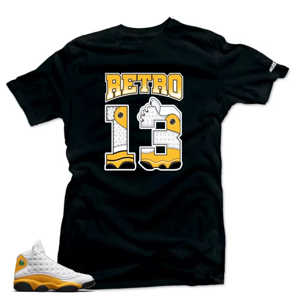 Shirt To Match Jordan 13 Del Sol -Retro 13 Sneaker Tees Jezsport.com