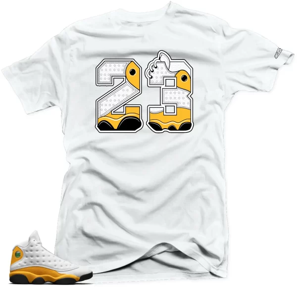 Shirt To Match Jordan 13 Del Sol -THE 23 Sneaker Tees Jezsport.com