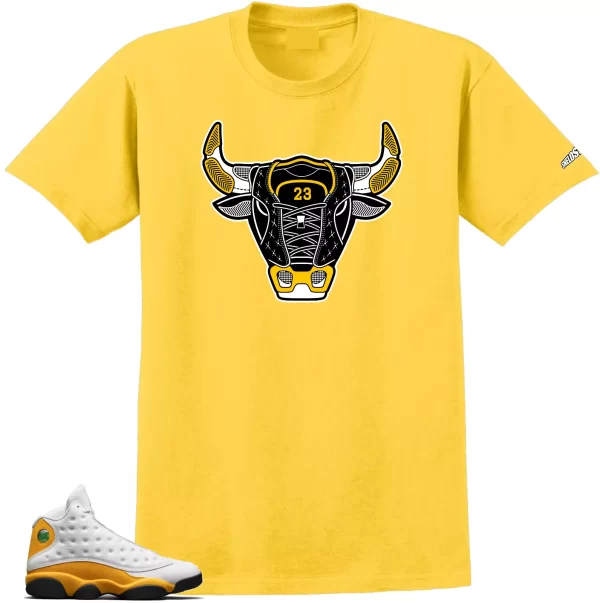 Shirt To Match Jordan 13 Del Sol -Bull 13 Sneaker Tees Jezsport.com