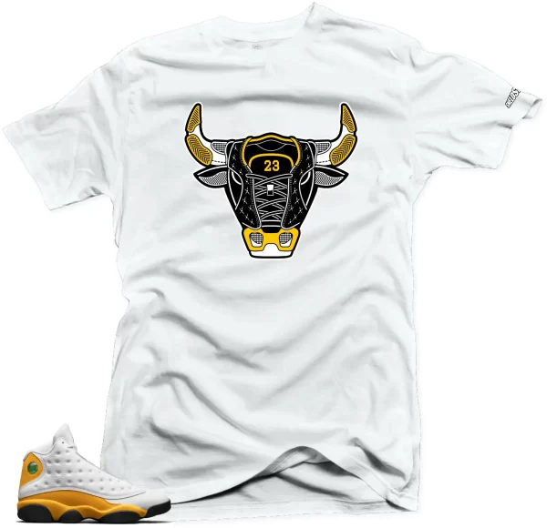 Shirt To Match Jordan 13 Del Sol -Bull 13 Sneaker Tees Jezsport.com