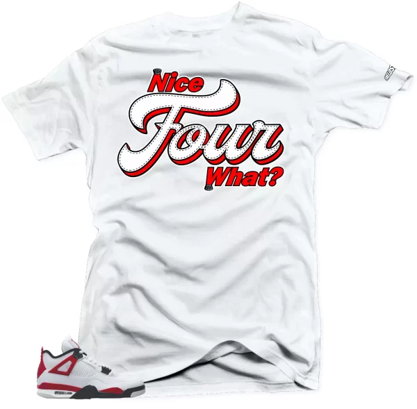 Shirt To Match Jordan Retro 4 Red Cement.Nice 4 What Match Tees Jezsport.com