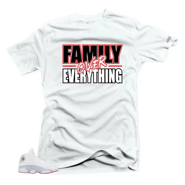 Shirt To Match Air Jordan Retro 13 Wolf Grey The Family Sneaker Tees Jezsport.com