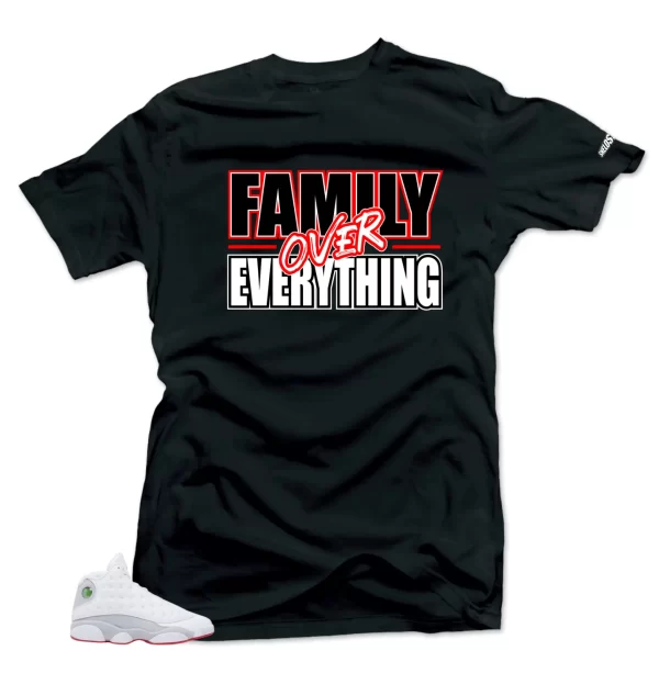 Shirt To Match Air Jordan Retro 13 Wolf Grey The Family Sneaker Tees Jezsport.com