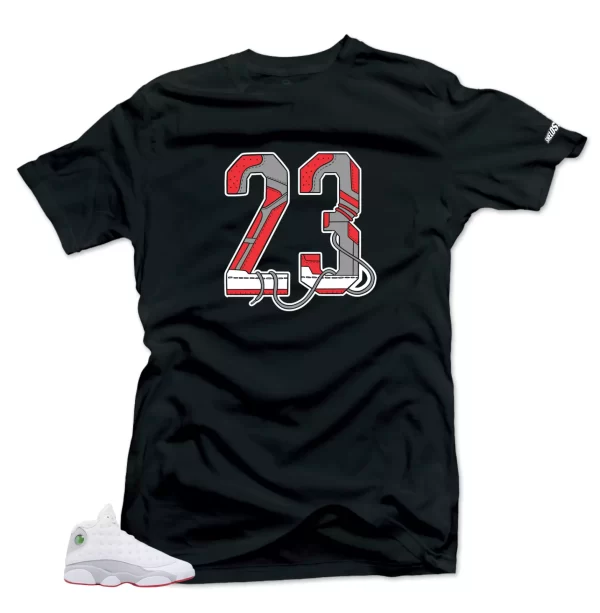 Shirt To Match Air Jordan Retro 13 Wolf Grey 23 Sneaker Tees Jezsport.com