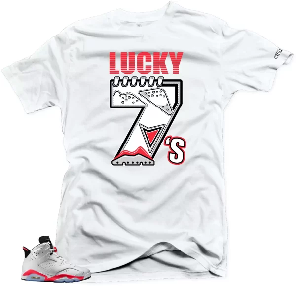 Shirt To match Air Jordan Retro 7 Infrared 7s Sneaker Tees Jezsport.com