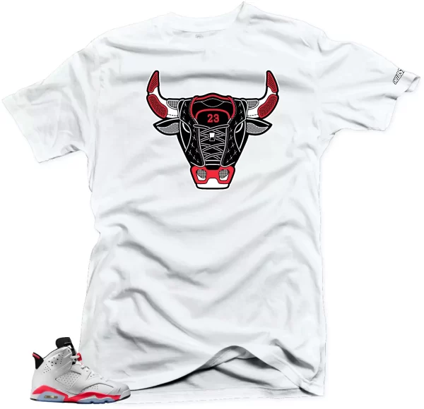 Shirt To match Air Jordan Retro 7 Infrared Bull Sneaker Tees Jezsport.com