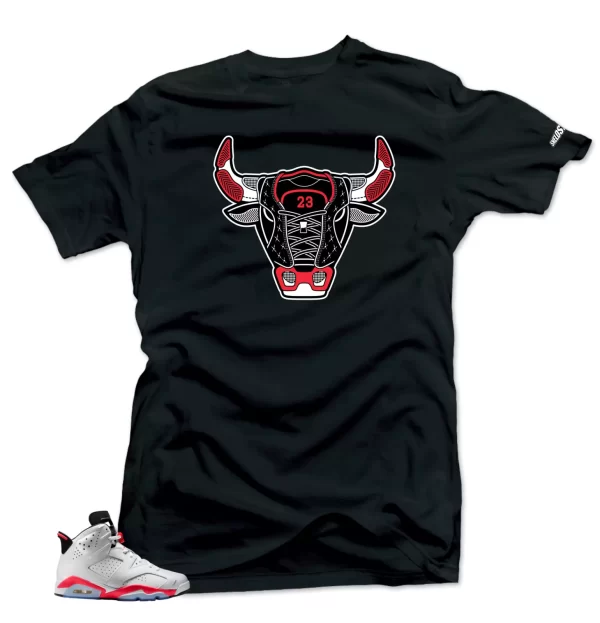 Shirt To match Air Jordan Retro 7 Infrared Bull Sneaker Tees Jezsport.com