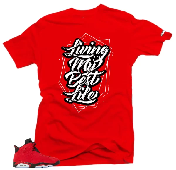 Shirt To Match Jordan 6 Toro Bravo My Best Life Sneaker tee Jezsport.com