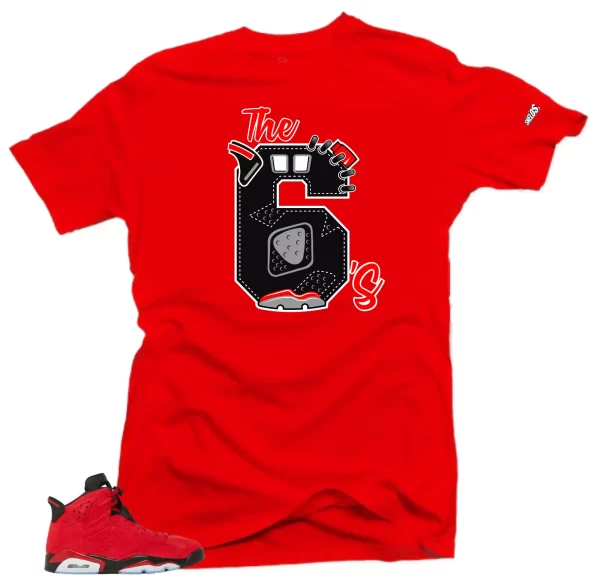 Shirt To Match Jordan 6 Toro Bravo The 6s Sneaker tee Jezsport.com