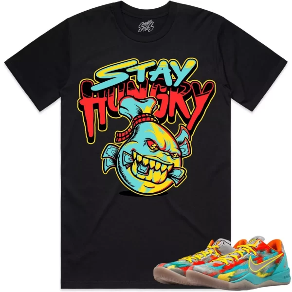 Kobe 8 Venice 8s Shirt to Match - VENICE STAY HUNGRY Jezsport.com