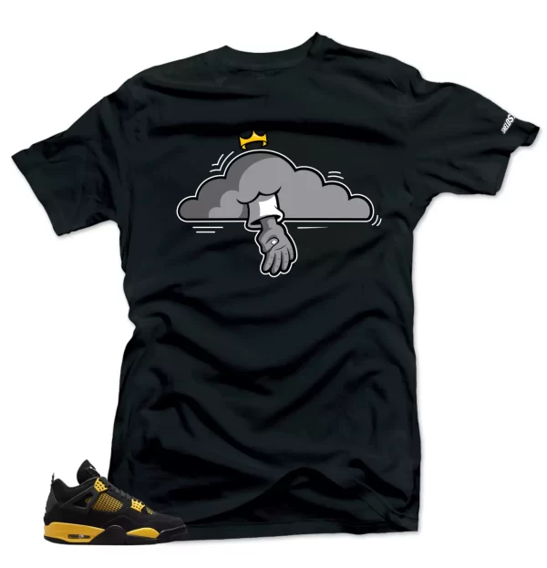 Shirt To Match Jordan 4 Retro Thunder 4 Match Sneaker Shirts Jezsport.com