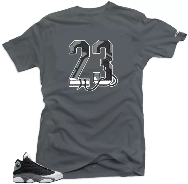 Shirt To Match Jordan 13 Retro Black Flint 23 Sneaker tee Jezsport.com