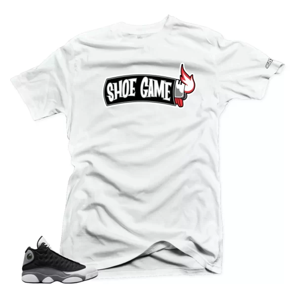 Shirt To Match Jordan 13 Retro Black Flint Shoe Game Lit Sneaker tee Jezsport.com