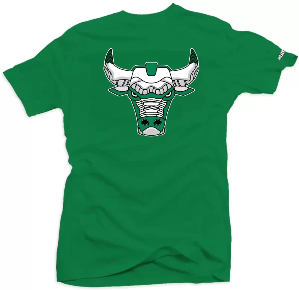 Shirt To Match Jordan 4 Pine Green Bull Unisex Match Sneaker tee Jezsport.com