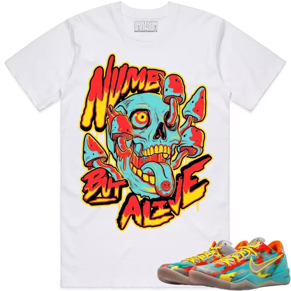 Kobe 8 Venice 8s Shirt to Match - VENICE NUMB BUT ALIVE Jezsport.com