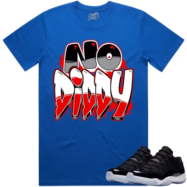 Jordan 11 Low Space Jam 11s Shirt to Match - RED NODIDDY Jezsport.com