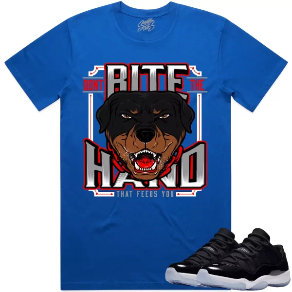 Jordan 11 Low Space Jam 11s Shirt to Match - RED DONT BITE Jezsport.com