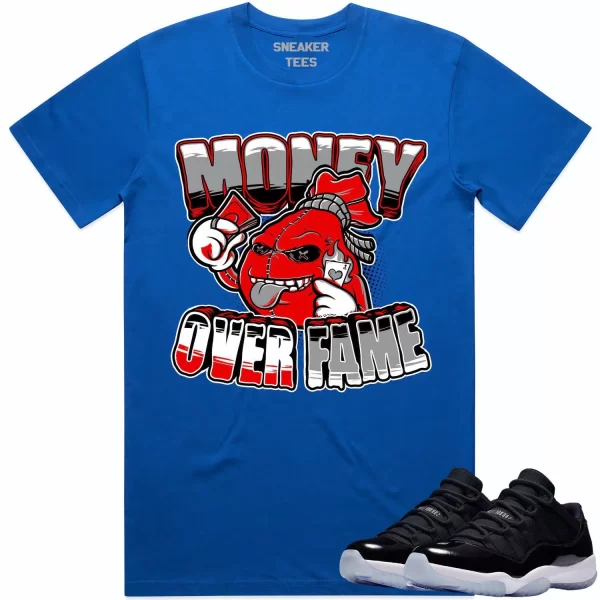 Jordan 11 Low Space Jam 11s Shirt to Match - RED MOF Jezsport.com