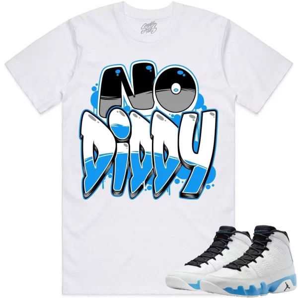 Jordan 9 Powder Blue 9s Shirt to Match - POWDER BLUE NODIDDY Jezsport.com