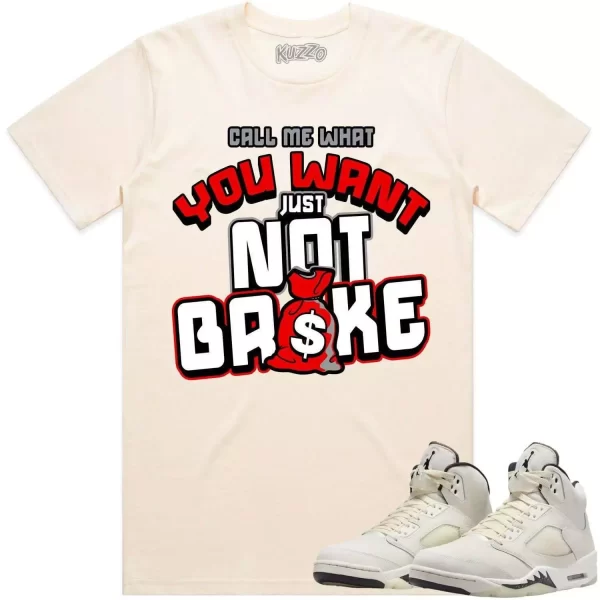 Jordan Retro 3 Craft Ivory 3s Shirt to Match - RED NOT BROKE Jezsport.com