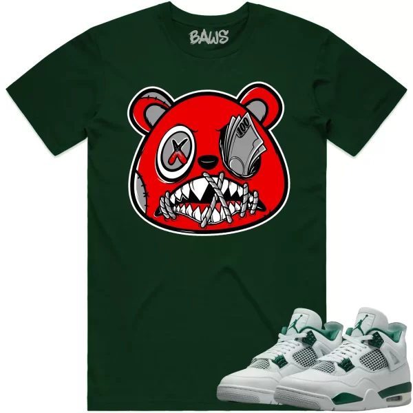 Jordan 4 Oxidized Green 4s Shirt to Match - RED MONEY TALKS BAWS Jezsport.com