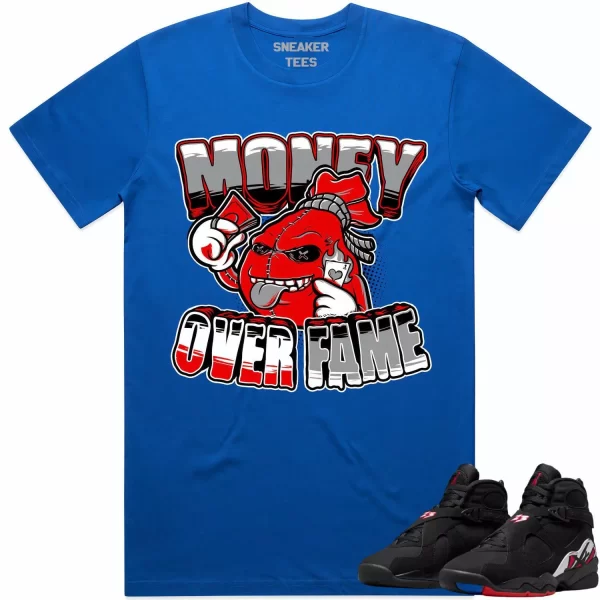 Jordan 8 Playoff 8s Shirt to Match - RED MOF Jezsport.com