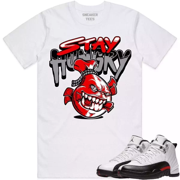 Jordan MVP 678 Varsity Red Shirt to Match - RED STAY HUNGRY Jezsport.com