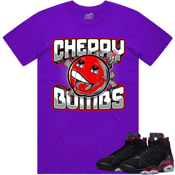 Jordan MVP Raptors Shirt to Match - RED CHERRY BOMBS Jezsport.com