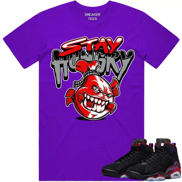 Jordan MVP Raptors Shirt to Match - RED STAY HUNGRY Jezsport.com