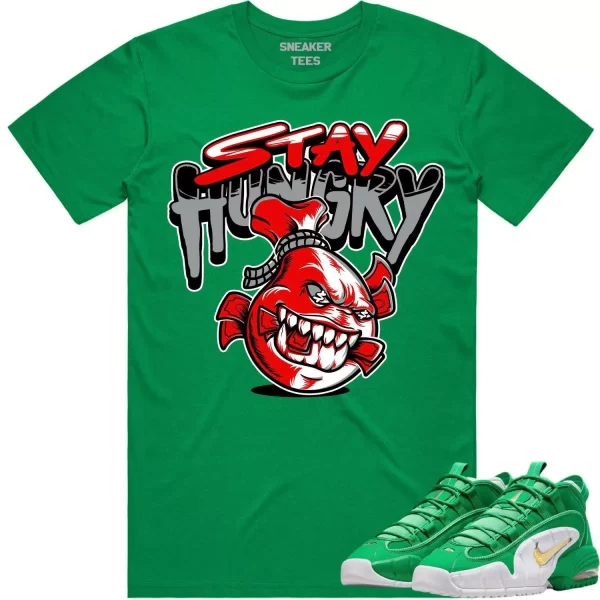 Penny 1 Stadium Green 1s Shirt to Match - RED STAY HUNGRY Jezsport.com