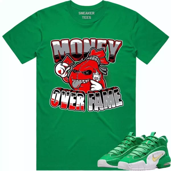 Penny 1 Stadium Green 1s Shirt to Match - RED MOF Jezsport.com