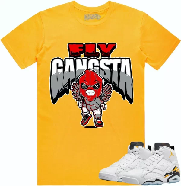 Jordan MVP 678 Yellow Ochre Shirt to Match - RED FLY GANGSTA Jezsport.com