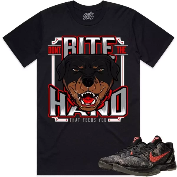 Kobe 6 Italian Camo 6s Shirt to Match - RED DONT BITE Jezsport.com