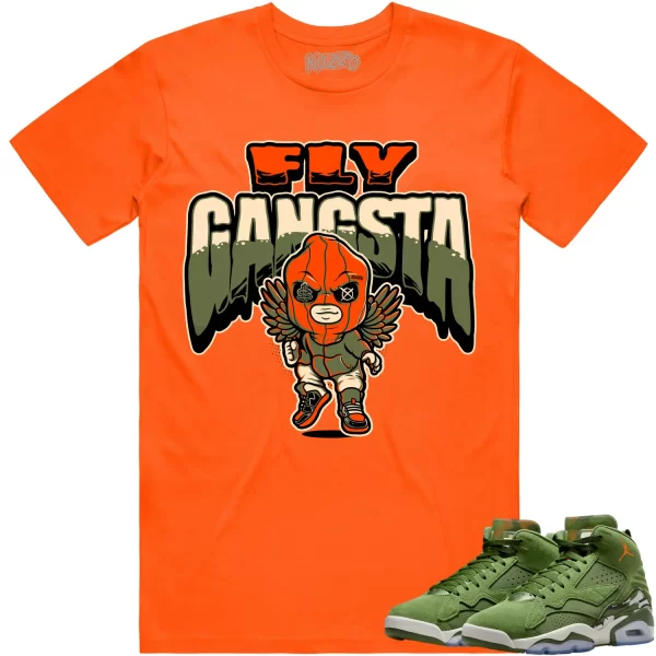 Jordan MVP Olive Sky J Shirt to Match - CELADON FLY GANGSTA Jezsport.com