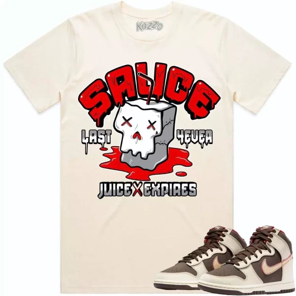 Jordan 1 Palomino 1s Shirt to Match - RED SAUCE Jezsport.com