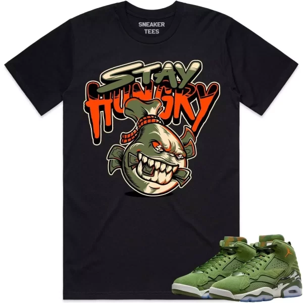 Jordan MVP 678 Sky J Olive Shirt to Match - CELADON STAY HUNGRY Jezsport.com