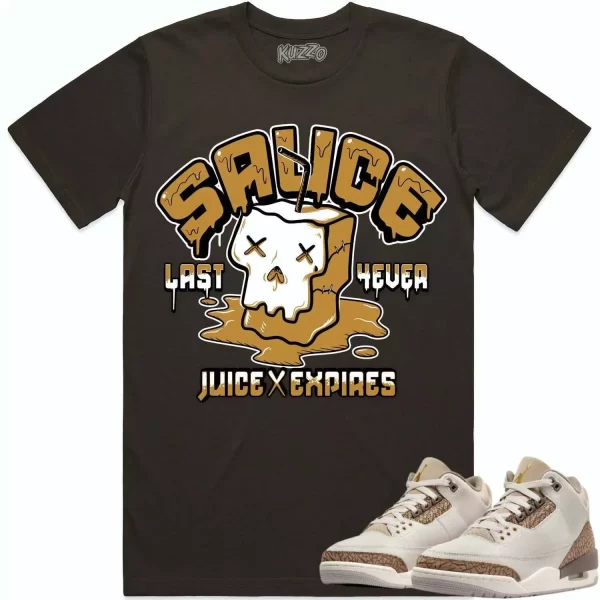 Jordan 3 Palomino 3s Shirt to Match - WHEAT SAUCE Jezsport.com